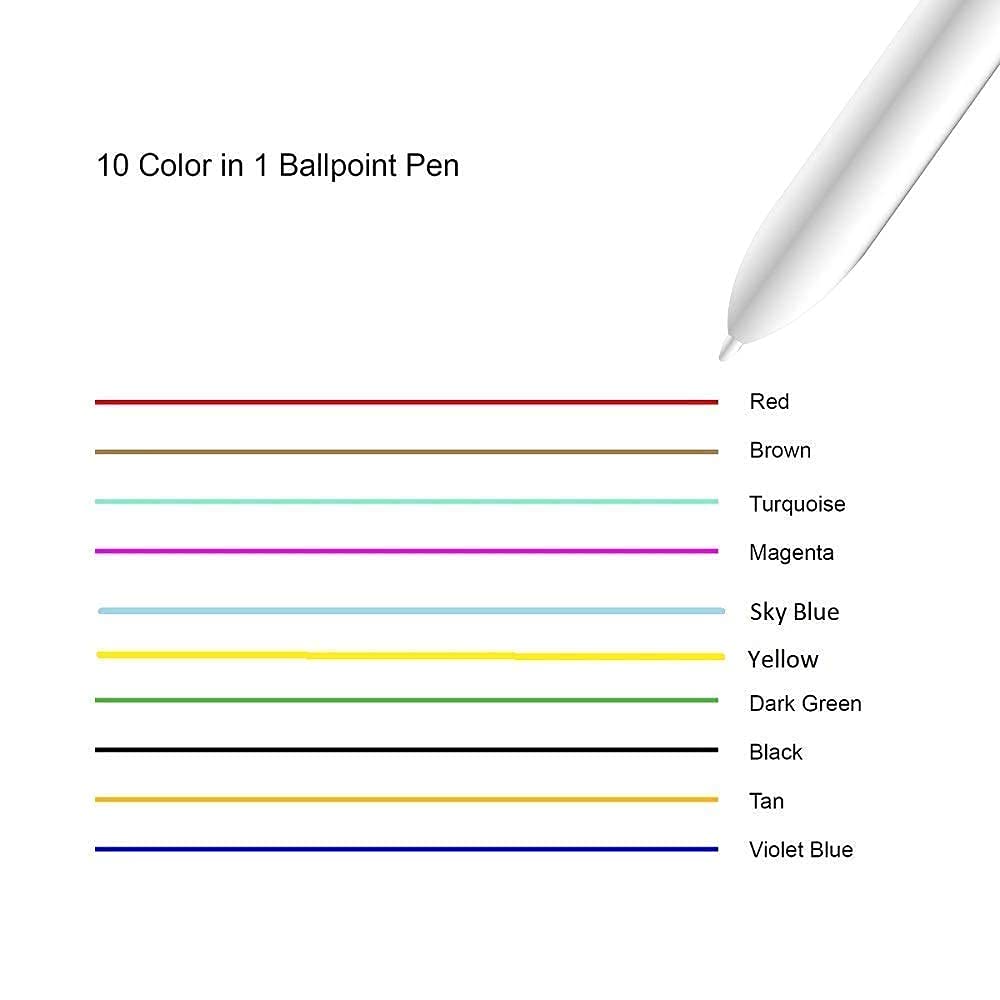 Dr. Seuss Multicolor Ballpoint Pen 10-in-1