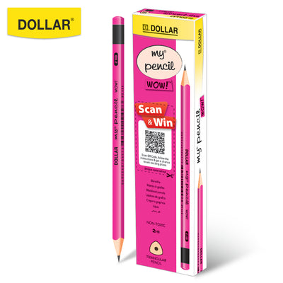 Dollar My Pencil WOW PT-222 - 12 Pcs