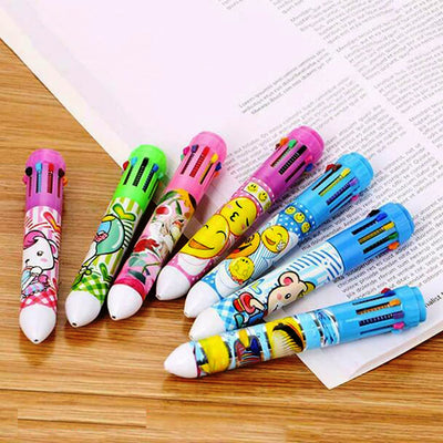 Dr. Seuss Multicolor Ballpoint Pen 10-in-1