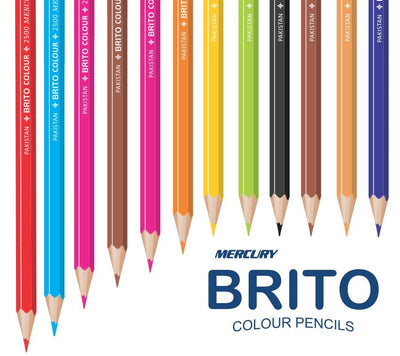 Mercury BRITO Colore Pencils Large 12-Color