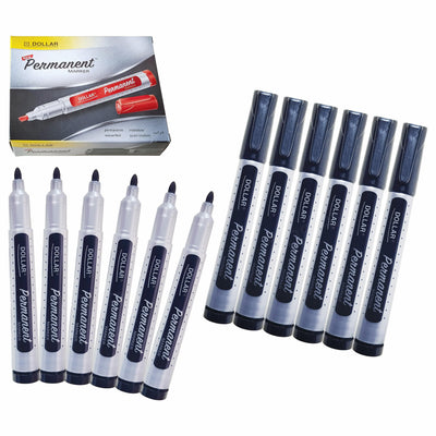 Dollar Permanent Marker 2MM - UML2 & UML5 - 12-Pcs