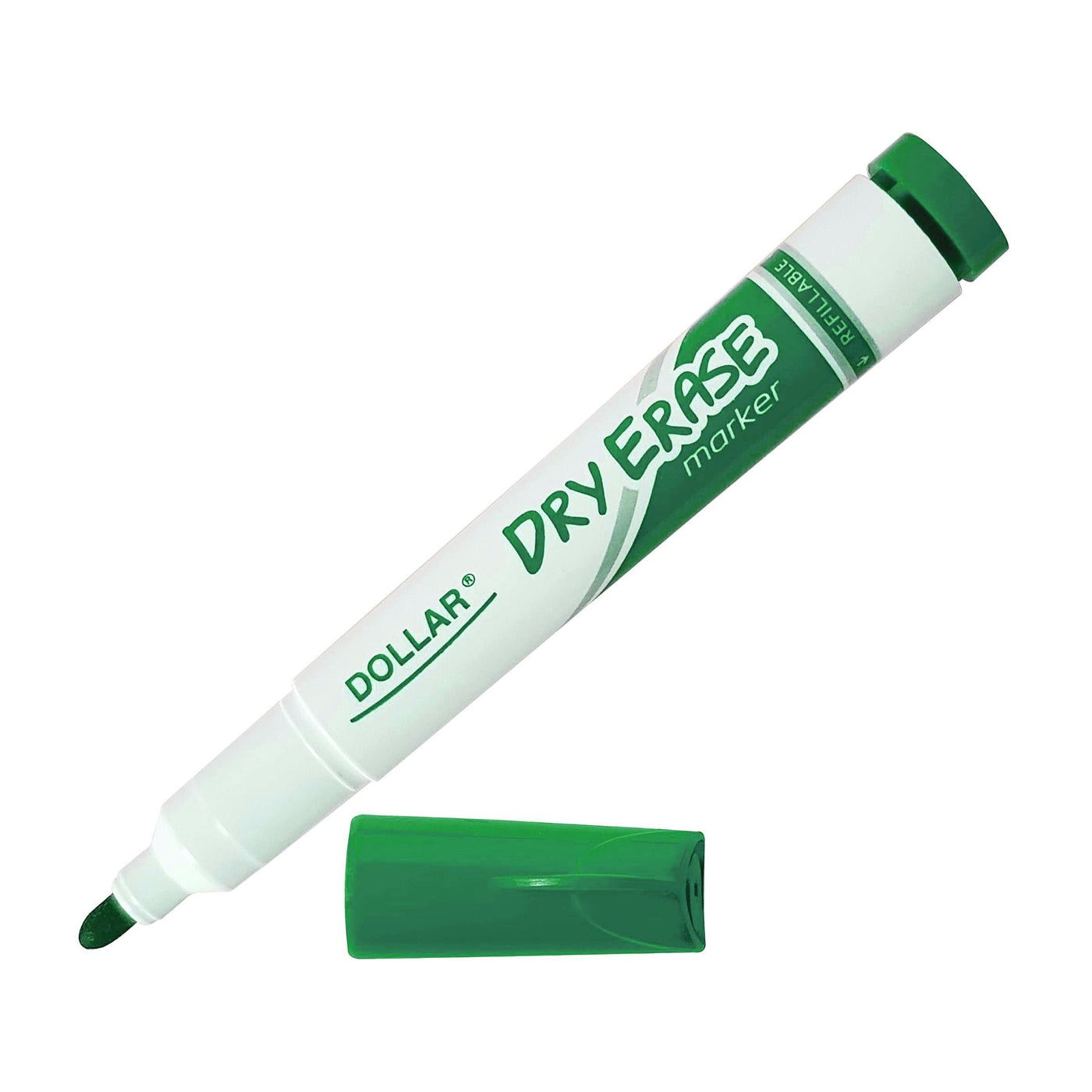 Dollar Dry Erase Whiteboard Marker 2MM - DE 2 - 12-Pcs