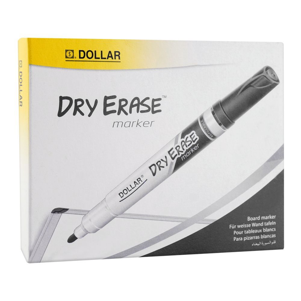 Dollar Dry Erase Whiteboard Marker 2MM - DE 2 - 12-Pcs