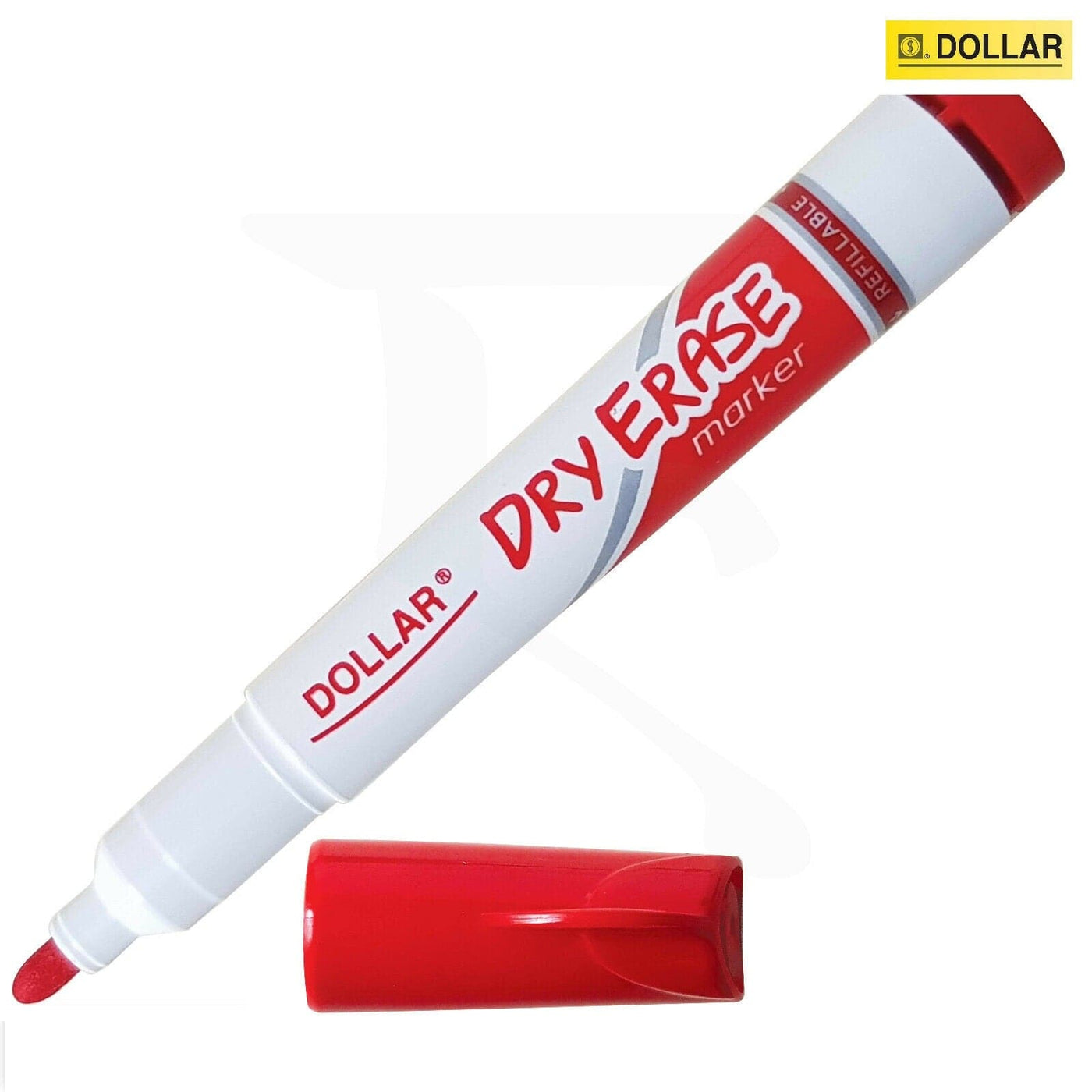 Dollar Dry Erase Whiteboard Marker 2MM - DE 2 - 12-Pcs