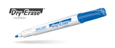 Dollar Dry Erase Whiteboard Marker 2MM - DE 2 - 12-Pcs