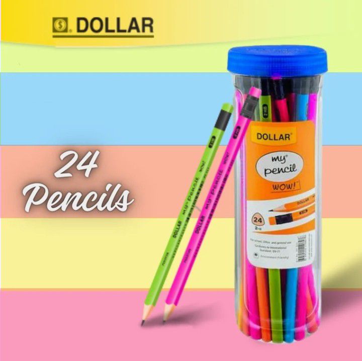 Dollar My Pencil WOW PT-222 - 24 Pcs