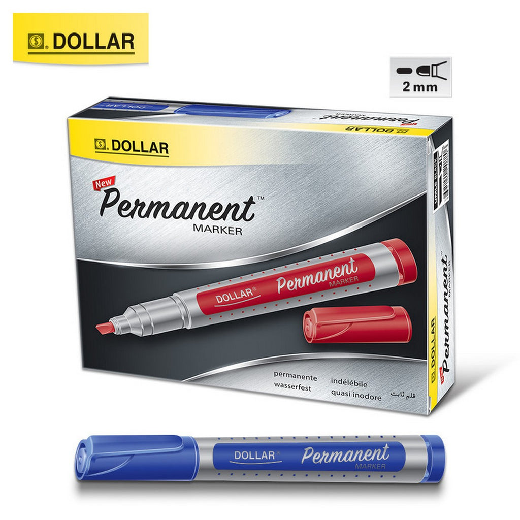 Dollar Permanent Marker 2MM - UML2 & UML5 - 12-Pcs