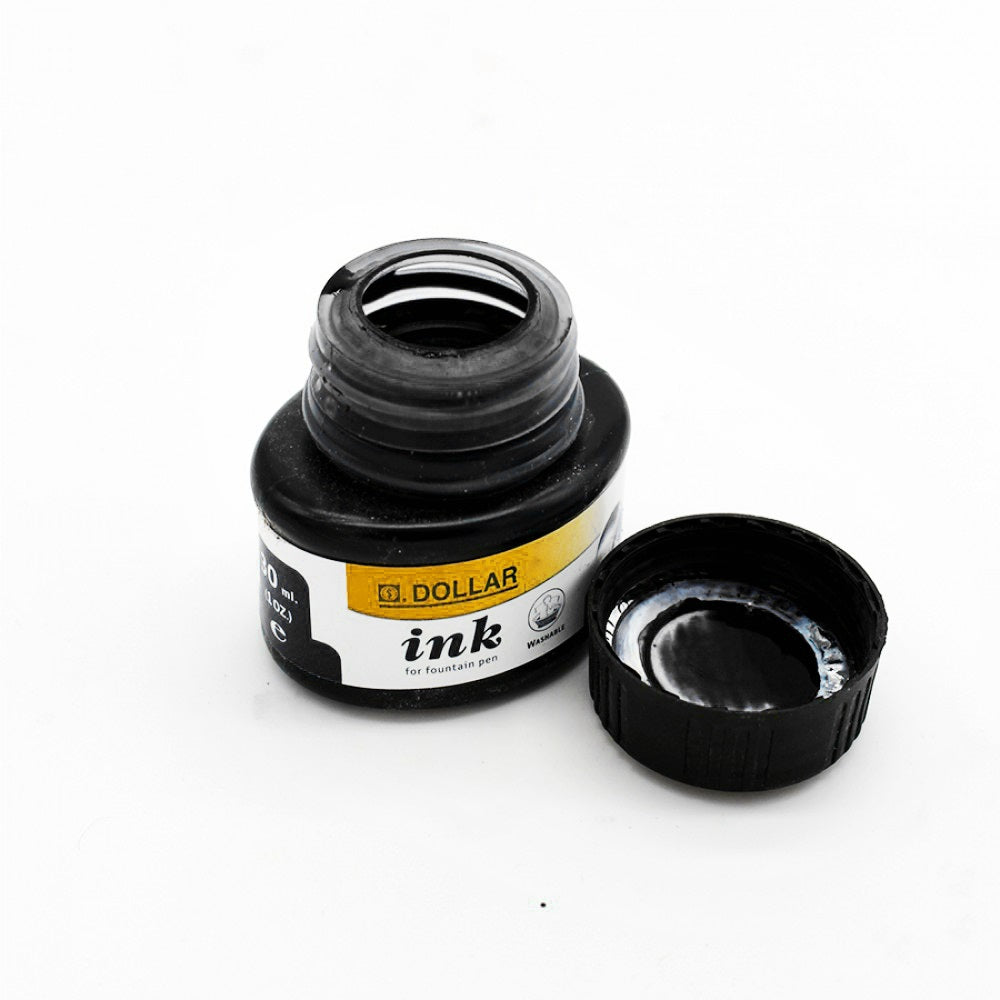 Dollar Fountain Pen Ink Bottle 30ml (1-Piece)