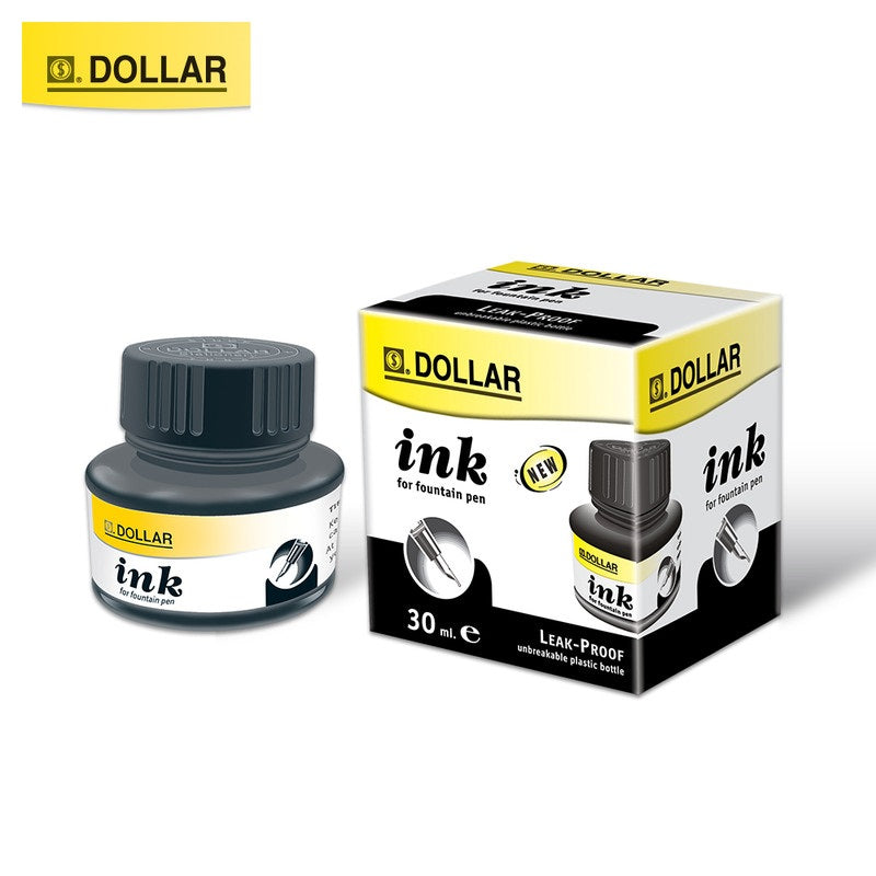 Dollar Fountain Pen Ink Bottle 30ml (1-Piece)