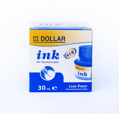 Dollar Fountain Pen Ink Bottle 30ml (1-Piece)