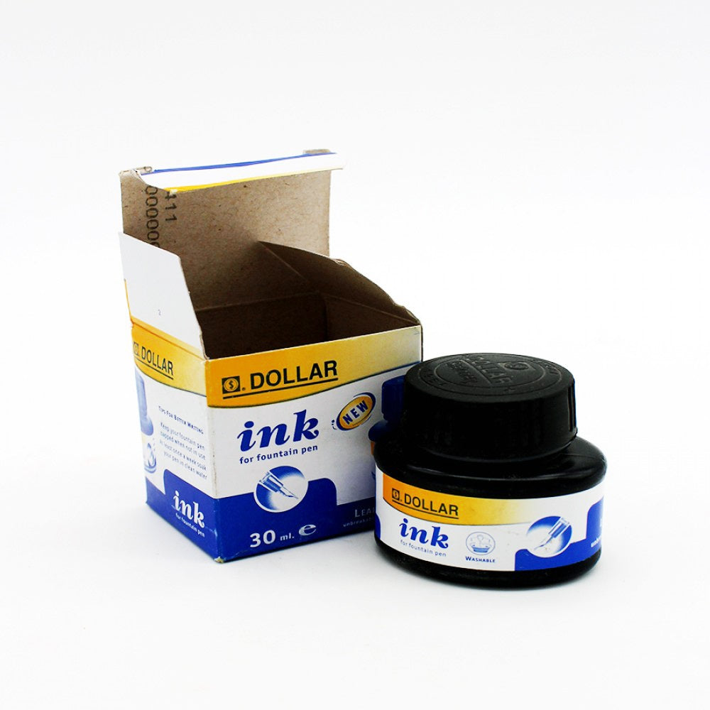 Dollar Fountain Pen Ink Bottle 30ml (1-Piece)