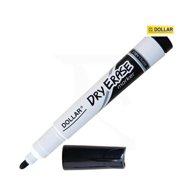 Dollar Dry Erase Whiteboard Marker 2MM - DE 2 - 12-Pcs