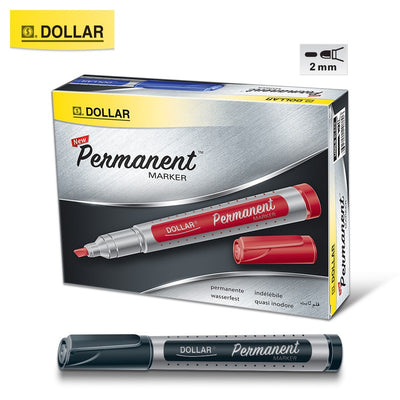 Dollar Permanent Marker 2MM - UML2 & UML5 - 12-Pcs